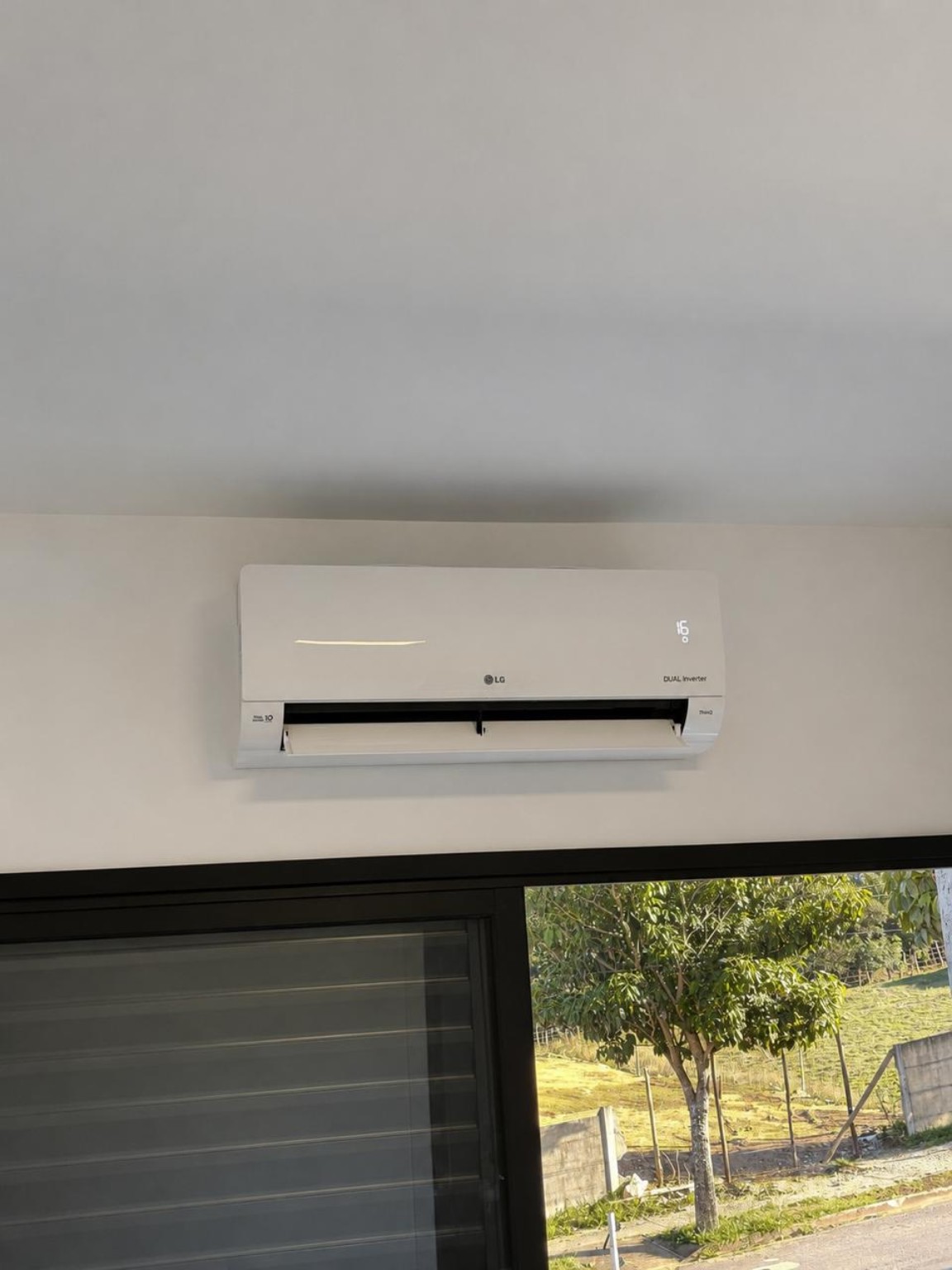 Ar-condicionado LG instalado